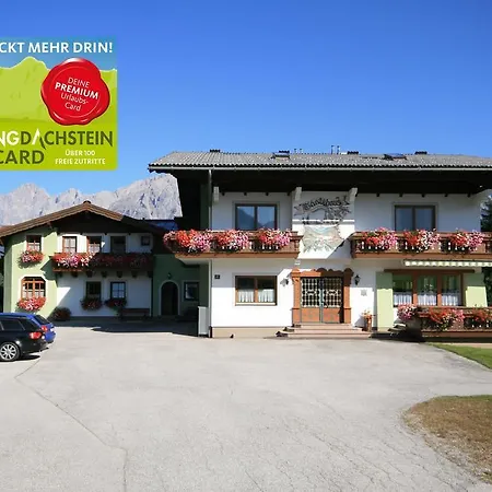 Wellness-pension Jagahuett'n Bed & Breakfast Schladming